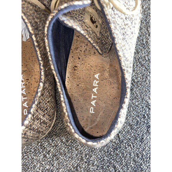 Patara Taj Nomad Eco Brown Lace Up Espadrille Sneakers Shoes Mens Sz 9 EUC main image 6